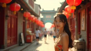 Прогулка по Пекину - Цяньмэнь, настоящая городская атмосфера