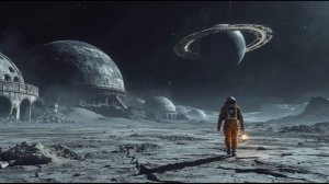 The Last Walk on a Silent Moon🌑🚶♂️2-Hour Solitude Ambience ｜ Forgotten Moon Soundscape