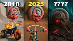 ЭВОЛЮЦИЯ PIRULITOITA BICICLETAIRE: Как леденец и велосипед свели с ума TikTok!