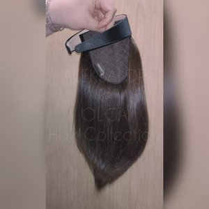 Облегчённая НАКЛАДКА (на ободке), детские волосы накладкадляволос #натуральнаянакладка #постиж