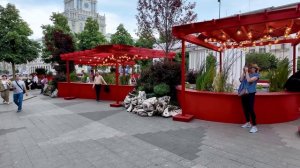 Москва - прогулка по Триумфальной площади и площади Маяковского