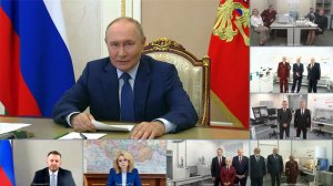 Президент открыл новые объекты Роспотребнадзора и поздравил работников ведомства