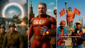 Каким был бы СССР, будь у Сталина 5 камней бесконечности