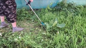 ч.2 Аккумуляторный триммер на 1200вт, адаптер, АКБ 25В