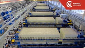 Тестовый запуск фильтр-прессов на полигоне АО "Байкальский целлюлозно-бумажный комбинат"