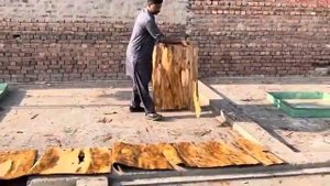 Производство деревянных зоготовок в Пакистане