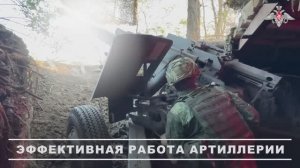 Боевая работа расчета «Мста-Б» ГрВ «Днепр»