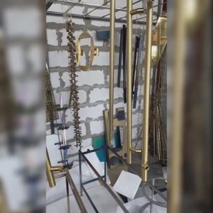 Ручки из нержавеющей стали с напылением нитрида титана | АЦИА