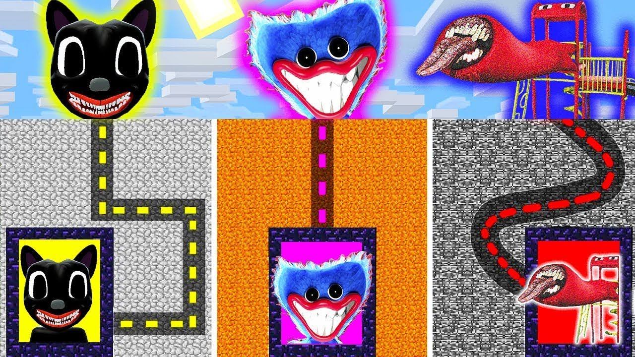 НУБ И ПРО НАШЛИ ПОДЗЕМНЫЙ ЛАБИРИНТ В МАЙНКРАФТ СИРЕНОГОЛОВЫЙ SCP РАКУН И ДОЧКА MINECRAFT смотреть онлайн