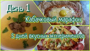 Кабачковый марафон/день 1