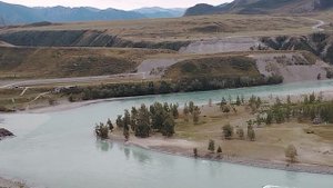 Слияние рек Чуя и Катуни