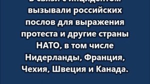 Великобритания вызвала российского посла из-за вторжения дронов в воздушное пространство НАТО