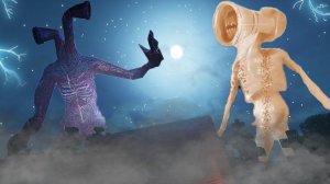 ТРУБОГОЛОВЫЙ и ВЕЛИКАЯ МАТЬ МЕГАФОН и СИРЕНОГОЛОВЫЙ - Майнкрафт Фильм. SIREN HEAD SCP РАКУН И ДОЧКА