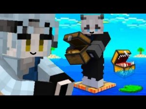 НАШЕЛ ЗОЛОТУЮ КАРТОШКУ НА ОДНОМ БЛОКЕ В ОКЕАНЕ МАЙНКРАФТ!