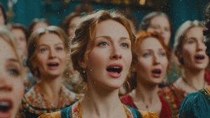 народный хор"СИБИРСКИЕ ЗОРИ" г. Нижневартовск