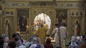 13.09.2025  Литургия. Начало индикта. Перенесение мощей блгвв. кн. Петра и кн. Февронии