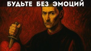 "Ничего не чувствовать, всё контролировать — Макиавелли"