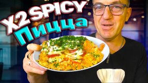 ПИЦЦА пепперони из Корейского Доширака на сковороде