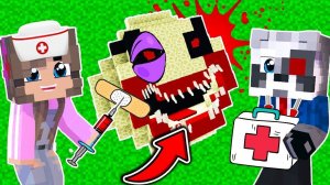 ЛУНА ХУЛИГАН ЗАБОЛЕЛ и ЕМУ СРОЧНО НУЖНА ОПЕРАЦИЯ в МАЙНКРАФТ MOON SCP СИМУЛЯТОР ХИРУРГА РАКУН И ДОЧА