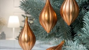 Набор ёлочных украшений СОСУЛЬКИ ЭЛЛИНГТОН, пластик, коралловый, 12 см, 4 шт., 1000615