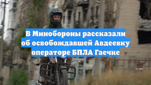 В Минобороны рассказали об освобождавшей Авдеевку операторе БПЛА Гаечке