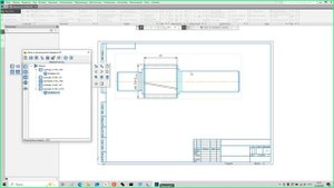 Вал 2D в программе Компас-3D