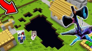 НАШЛИ СЕКРЕТНЫЙ ПРОХОД СИРЕНОГОЛОВЫЙ SCP В МАЙНКРАФТ РАКУН И ДОЧКА НОВАЯ РУБРИКА