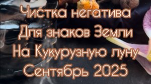 Телец Дева Козерог. Чистка. Сентябрь 2025