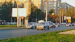 15.09.2025 ДТП с наездом на велосипедиста на перекрёстке ул. Удмуртская и ул. 10 лет Октября(Ижевск)