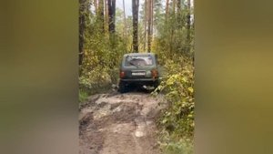 Первый пробный выезд. *Нива едет! mp4