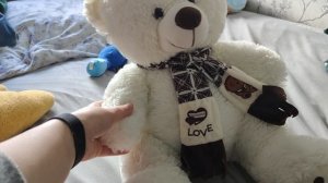 играю в большого плюшевого медвежонка