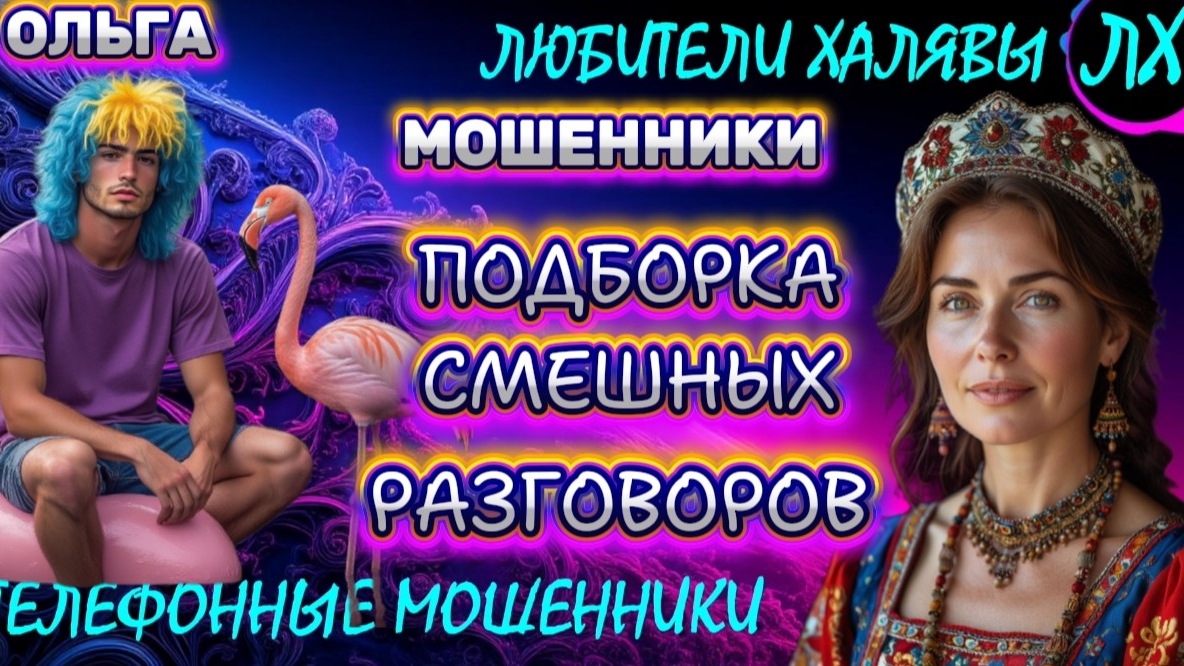 🏵️ ОЛЬГА. ПОДБОРКА СМЕШНЫХ РАЗГОВОРОВ | ТЕЛЕФОННЫЕ МОШЕННИКИ