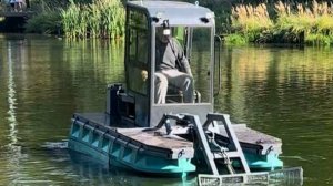 Очистка водоемов от камыша, водорослей, откачка ила. ВОДОГОР