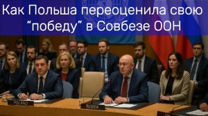 Как Польша переоценила свою “победу” в Совбезе ООН