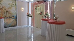 Фуршетный зал во Дворце бракосочетания в Иркутске