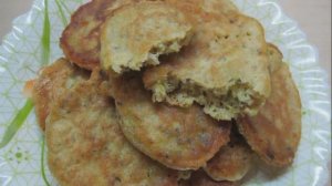 Оладушки из консервы. Быстро и просто.