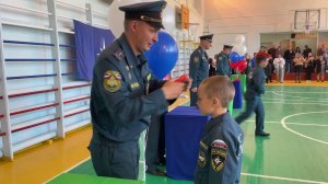 Школьников Советского посвятили в кадеты МЧС