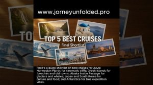 best cruises for 2025