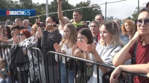 Принимаем поздравления. День города отметили в Южно-Сахалинске