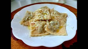 Равиоли классический рецепт Тесто и начинка
