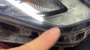 Nissan Qashqai j11 - замена линз, диодные Expression Drive