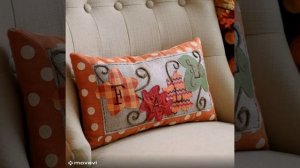 Осенний домашний декор. Подушки. Коллекция идей.