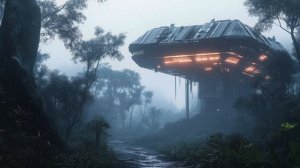 GHOST SPICE ⧸⧸ 1 Hour Sci-fi Ambient Music for Sleep and Calm