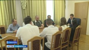 В правительстве Ставрополья встретились спортсмены летней молодежной спартакиады