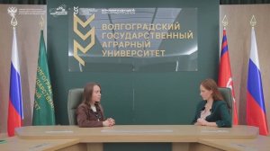 Интервью с молодыми учеными ВолГАУ: Полина Маликова