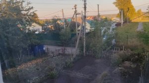 закат в деревне, деревенский вечер