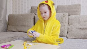 Распаковка зверятышей из магнита🐒