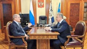 Развитие Ставрополья обсудили полпред Юрий Чайка и губернатор Владимир Владимиров