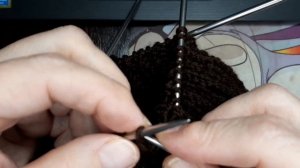 Вяжу мужскую шапку с отворотом