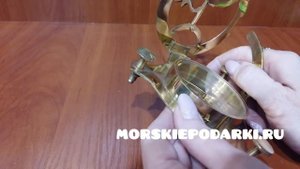 Компас с солнечными часами D10см